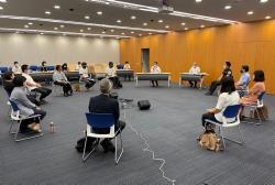 「市長と語る会」の様子