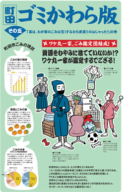 町田ゴミかわら版その五　表紙の画像