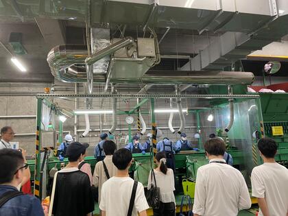 リレーセンターみなみ見学写真