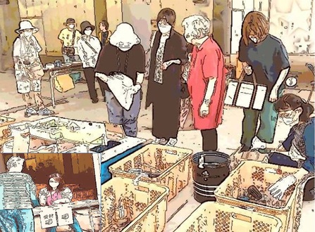 地域リサイクル広場イラスト