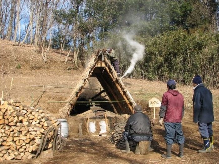 田植え作業風景写真