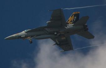 町田市内で撮影したF/A－18