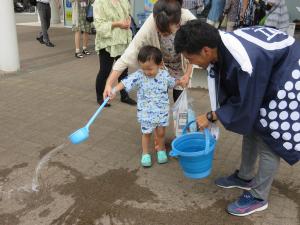 打ち水について（夏の暑さ対策）