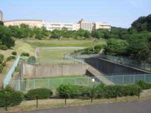 調整池の写真です