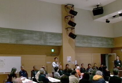 講演の様子の写真