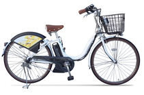 電動アシスト付き自転車シティタイプの写真