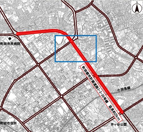 図　中町四丁目全体図