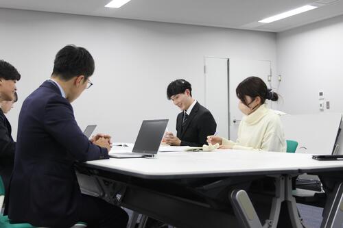 写真2　町田市市職員へインタビューを実施しました