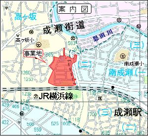 施行地区の案内図