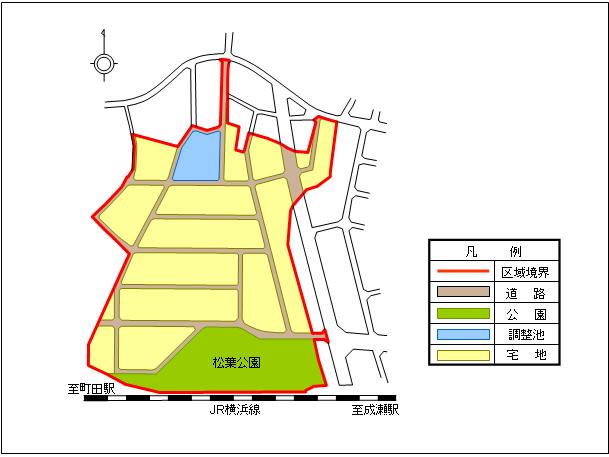 施行地区の設計図