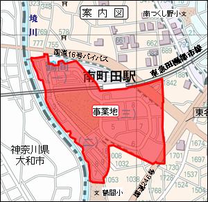 施行地区の案内図