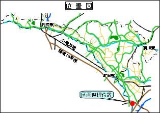 施行地区の位置図