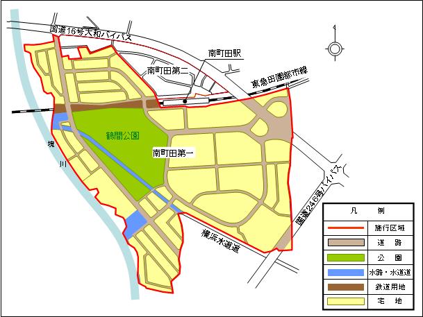 施行地区の設計図