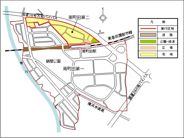 施行地区の設計図