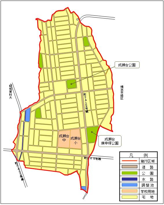 施行地区の設計図