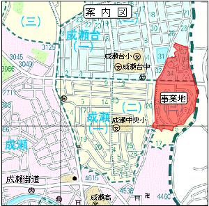 施行地区の案内図