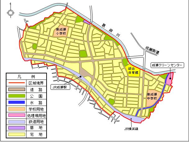 施行地区の設計図