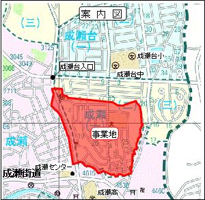 施行地区の案内図