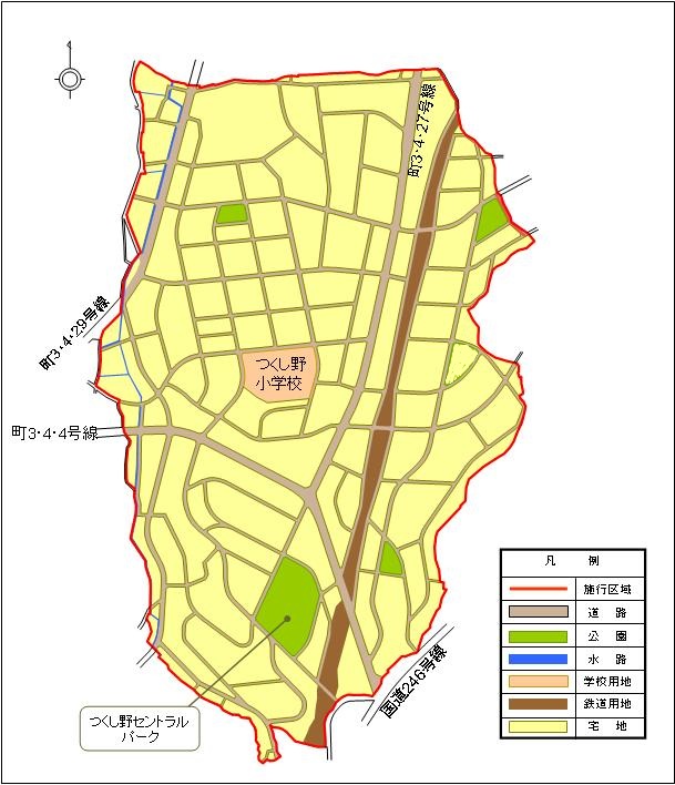 施行区域の設計図