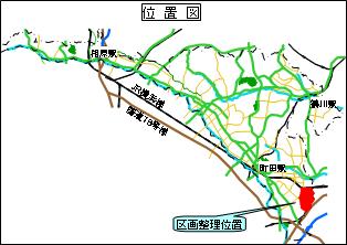 施行地区の位置図