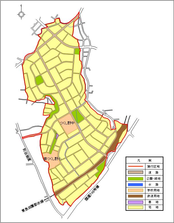 施行地区の設計図