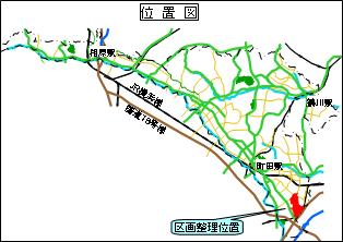 施行地区の位置図