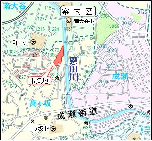 施行地区の案内図