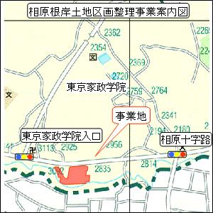 施行地区の案内図