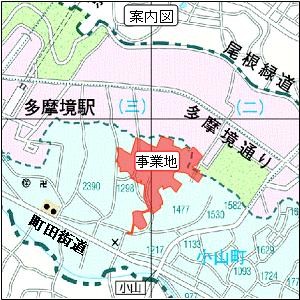 施行地区の案内図