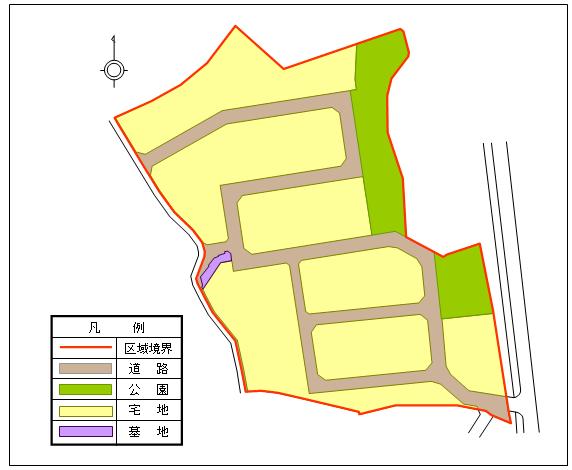 施行地区の設計図