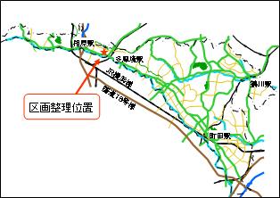 施行地区の位置図