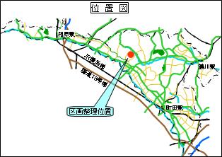 施行地区の位置図