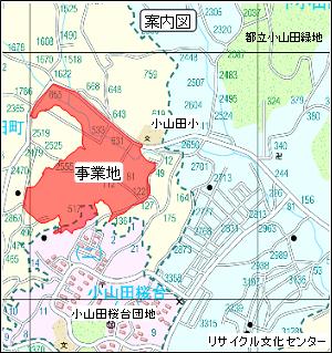 施行地区の案内図