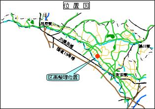 施行地区の位置図