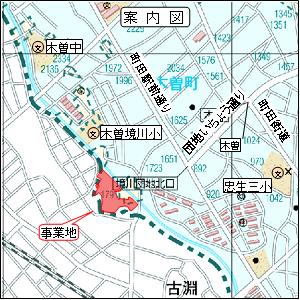 施行地区の案内図