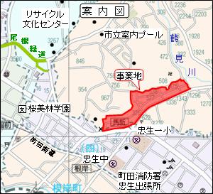 施行区域の案内図