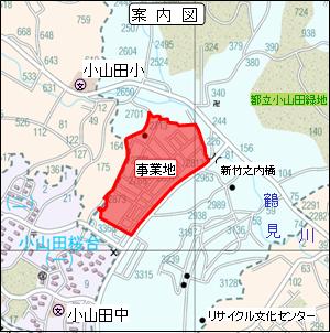 施行地区の案内図