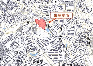 施行地区の案内図