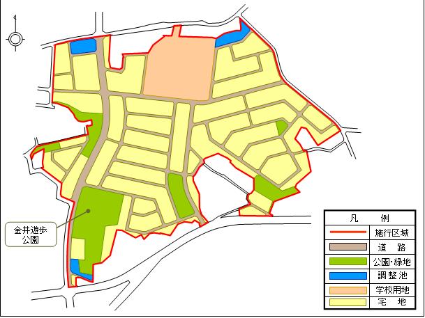 施行地区の設計図