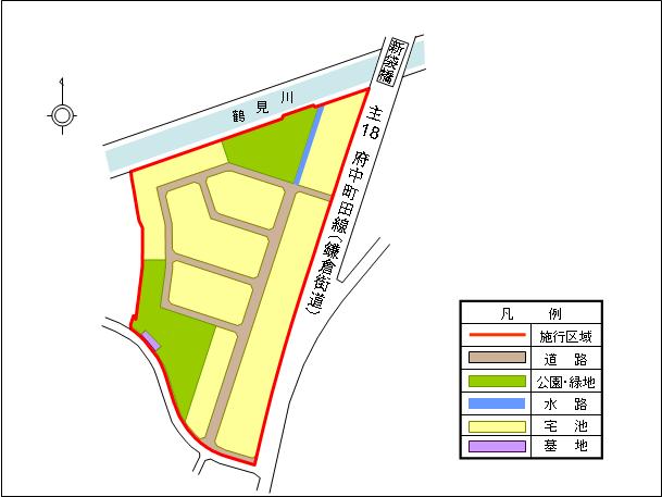 施行地区の設計図