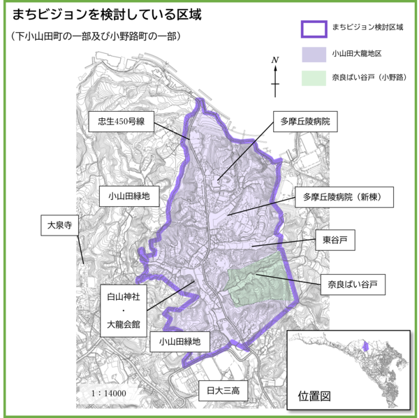 まちビジョン検討区域