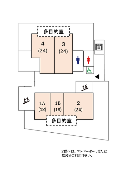 2階平面図