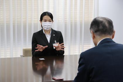 訪問時の写真です