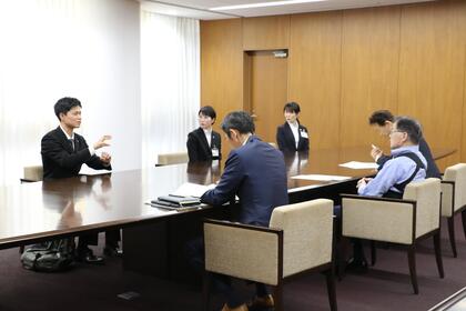 訪問時の写真です