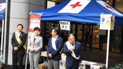 町田市夏季献血キャンペーンセレモニーの写真