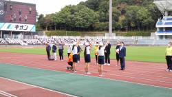 町田市小学校連合体育大会の写真