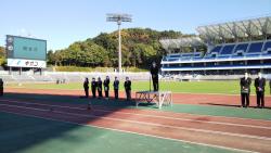 町田市中学校連合体育大会開会式の写真