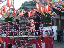 高ヶ坂第一町内会納涼盆踊り大会の写真