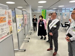 一日民生委員活動の写真