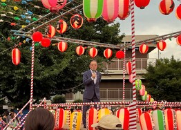 納涼盆踊り大会の写真